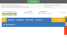 Tablet Screenshot of memphisclean.com